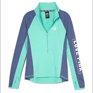 Vs Pink ultimate half zip